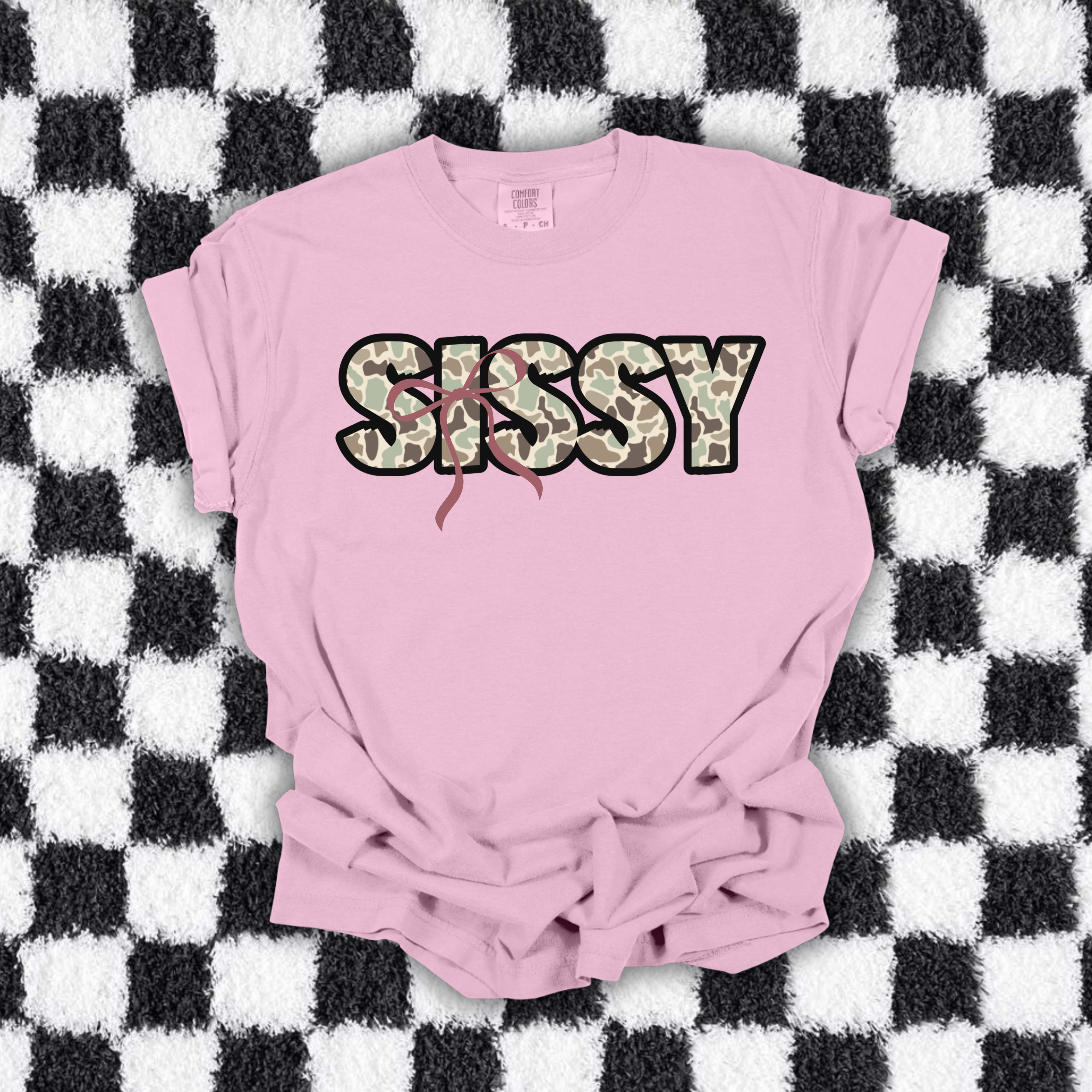 Sissy In Camo • Youth Tee
