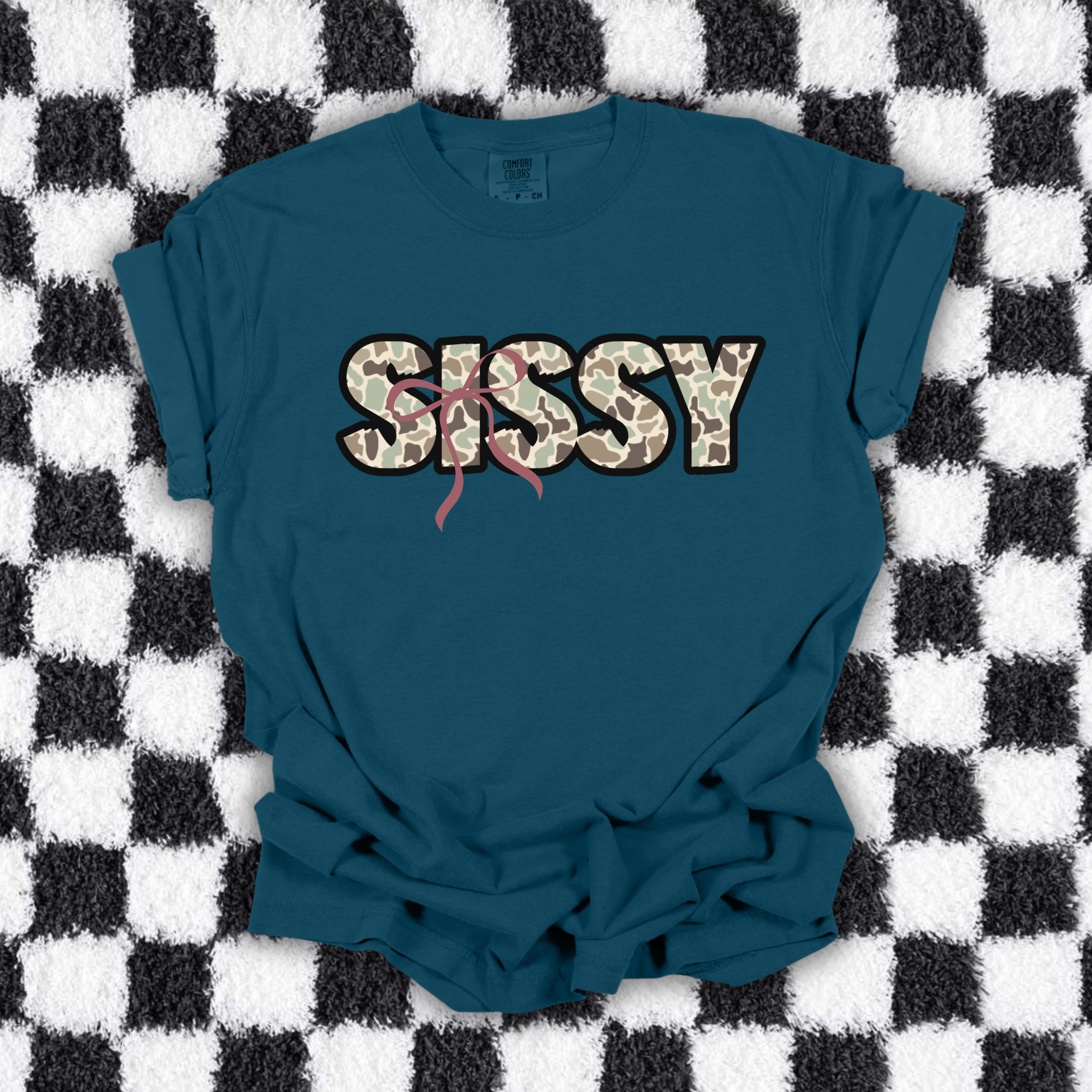 Sissy In Camo • Youth Tee